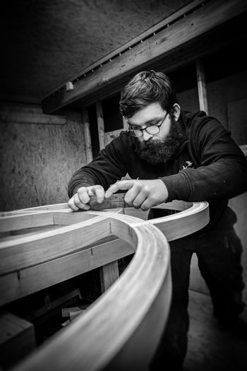 Killian Choloux, charpentier © Durieu / Adifields