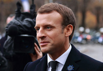 Emmanuel Macron, President of the Republic © Remi Jouan via Wikimedia Commons - Creative Commons License