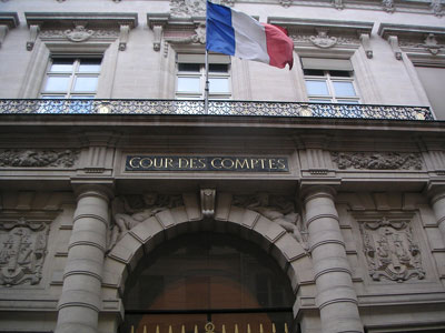 Entrée de la cour des comptes à Paris - Ier arrondissement - Rue Cambon © TouN via Wikimedia Commons - Licence Creative Commons