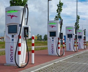 Vinci motorways are equipped with charging stations