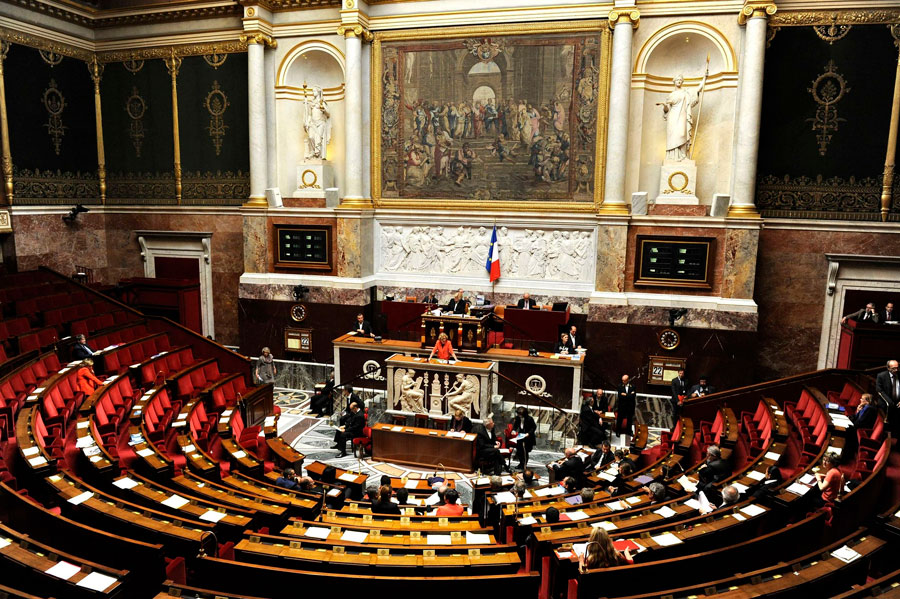 Assemblée nationale © Ministère français de l'Enseignement supérieur et de la recherche via Wikimedia Commons - Licence Creative Commons