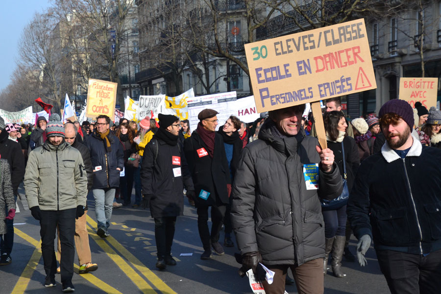 Manifestants contre la réforme des retraites © Jeanne Menjoulet via Flickr - Licence Creative Commons