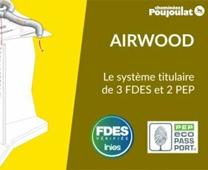 Les FDES et PEP disponibles pour Airwood