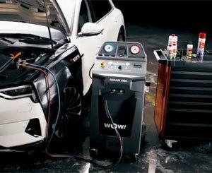 Maintenance of your vehicle: The Coolius air conditioning charging station
