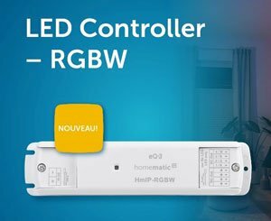 Launch of the new LED Controller – RGBW Homematic IP