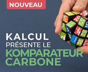 Kalcul, KP1's free digital tool is enriched: the carbon "comparator" integrated into the environment module
