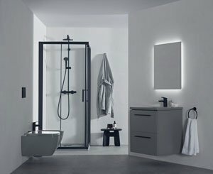 Ideal Standard adds a new glossy gray finish to its I.Life B collection