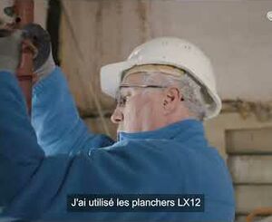 Le plancher LX12 KP1 - L'avis d'un artisan POINT.P