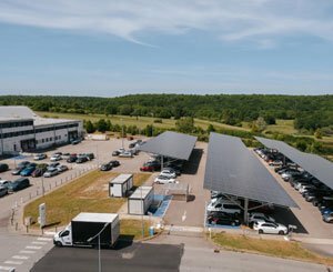 Idex installs a large photovoltaic power plant for the Évreux hospital
