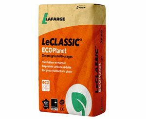 With LeClassic® ECOPlanet, Lafarge offers artisan masons a new cement with a reduced carbon footprint