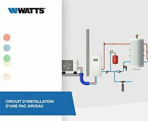 Watts air/water heat pump system