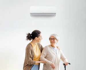 Airton, the French leader in air conditioning, helps nursing homes to spend the summer cool