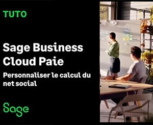 Sage Business Cloud Paie : personnaliser le montant du net social