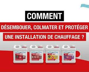 Désembouer une installation de chauffage pour optimiser son rendement avec les produits GEB