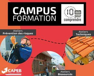 Campus Formation on Artibat, a course of technical workshops dedicated to training to deploy good practices