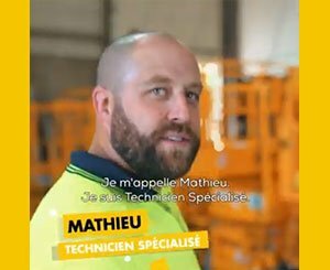 Matthieu, Specialized Technical Repairer - Kiloutou Group