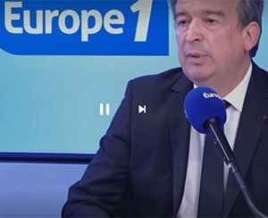 Olivier Salleron, president of the French Building Federation, the eco guest on Europe 1