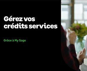 Manage your service credits using My Sage