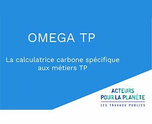 Omega TP, the carbon calculator specific to Public Works professions - Tutorial
