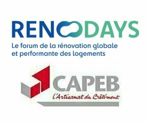 La CAPEB participe les 12 et 13 septembre 2023 à la 1ère édition de Renodays, le 1er Forum de la Rénovation performante des logements