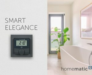 Smart Elegance: Homematic IP products are now available in anthracite