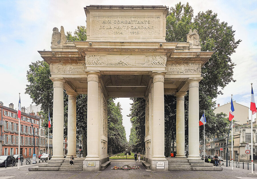 Monument aux morts de Toulouse © Didier Descouens via Wikimedia Commons - Licence Creative Commons