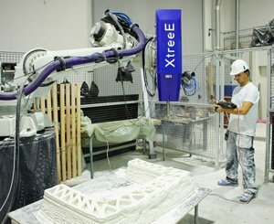 XtreeE s’associe au CNRS et à l’École des Ponts ParisTech pour l’industrialisation de bétons imprimés structurels