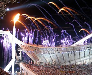 Fermeture du stade olympique d'Athènes menacé d'effondrement