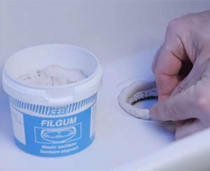 How to re-seal a bung joint with Filgum?