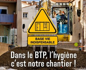 The OPPBTP is mobilizing to improve hygiene on construction sites