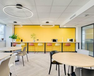 Korus Group is redeveloping part of the head office of Caisse d'Épargne Côte d'Azur in Nice in order to move towards flex office