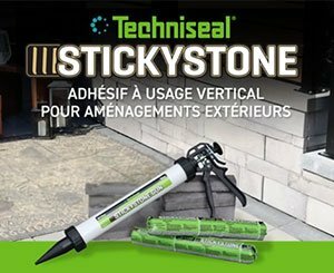 TS Stickystone: Vertical Adhesive for Exterior Designs