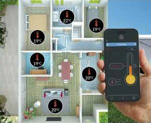Room-by-room regulation smart home my therma home cooling floor and ceiling heating