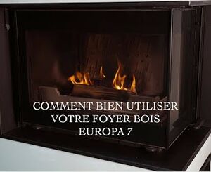 How to properly use your EUROPA 7 wood fireplace