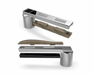 Mandurah aluminum handles for exterior joinery: a unique concept developed with designer Patrick Veillet