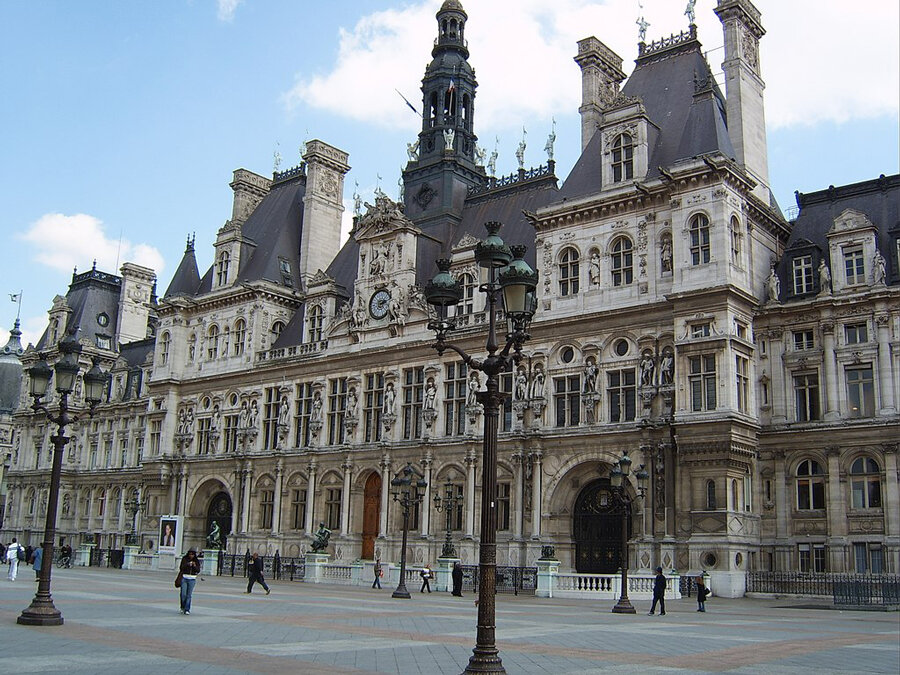 Mairie de Paris © Cédric Bonhomme via Wikimedia Commons - Licence Creative Commons