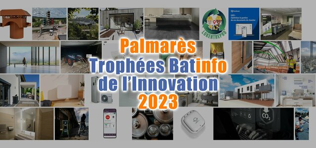 Discover the winners of the 2023 Batinfo Innovation Trophies