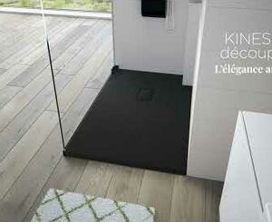 Cuttable Kinesurf: the elegant, natural shower tray