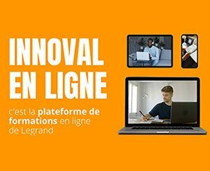 Train for free on Innoval Online from legrand