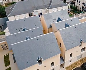 The Bon-Secours beguinage in Vendôme: Energy sobriety thanks to the Thermoslate solar collector