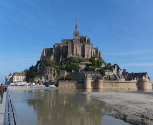 Mont-Saint-Michel, a “magnificent but poorly heated office”