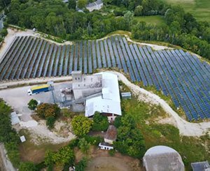 Installation d’une centrale solaire thermique pour la malterie Boortmalt à Issoudun