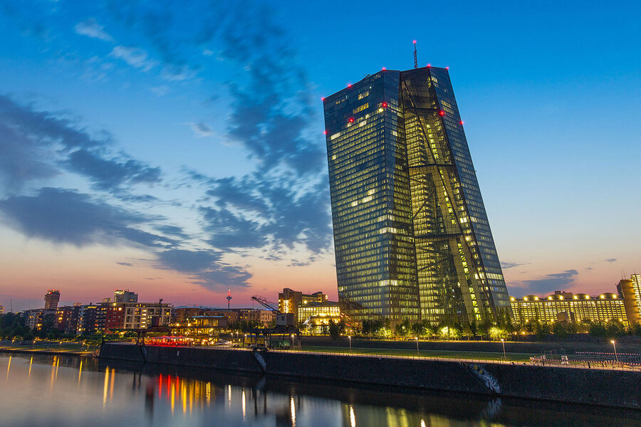 Headquarters of the European Central Bank, Frankfurt, Germany © Kiefer via Wikimedia Commons - Creative Commons License