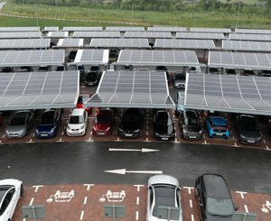 Car parks, privileged spaces for renewable energies