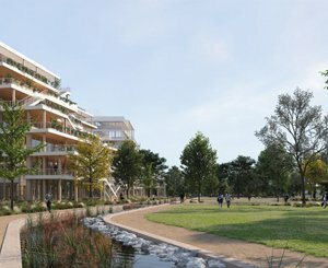 Le plus grand campus d'Europe construit en bois se prépare à ouvrir en France
