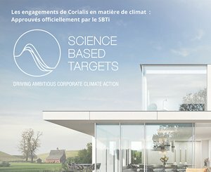 Le SBTi (Initiative Science Based Targets) valide les objectifs de réduction de CO2 du Groupe Corialis