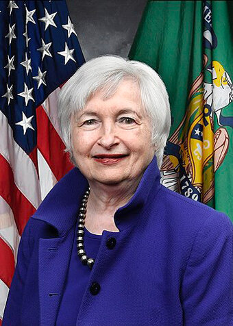 Janet Yellen, US Secretary of the Treasury © US Department of the Treasury via Wikimedia Commons - Creative Commons License