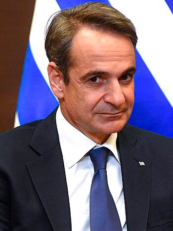 Kyriakos Mitsotakis, Prime Minister of Greece © Presidential Executive Office of Russia via Wikimedia Commons - Creative Commons License
