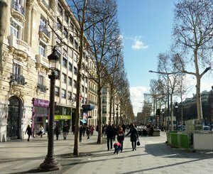 Pique-nique géant sur les Champs-Elysées qui veulent se "réenchanter"