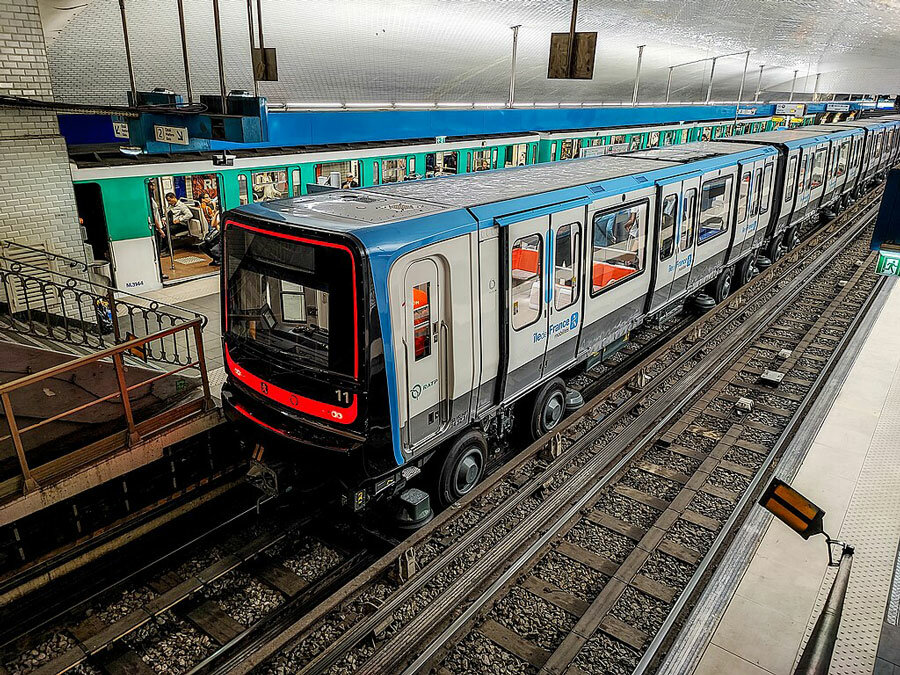 Ligne 11 du métro parisien © Capitaine AdBlock via Wikimedia Commons - Licence Creative Commons